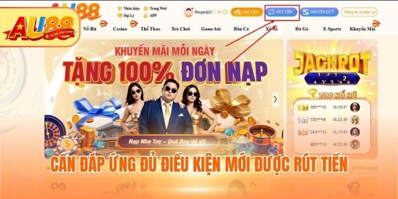 Cần đáp ứng đủ điều kiện mới được rút tiền