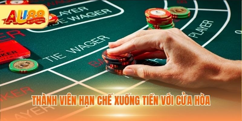 Baccarat AU88 - Chinh Phục Game Đấu Trí Nhận Thưởng Cao Thành viên hạn chế xuống tiền với cừa hòa